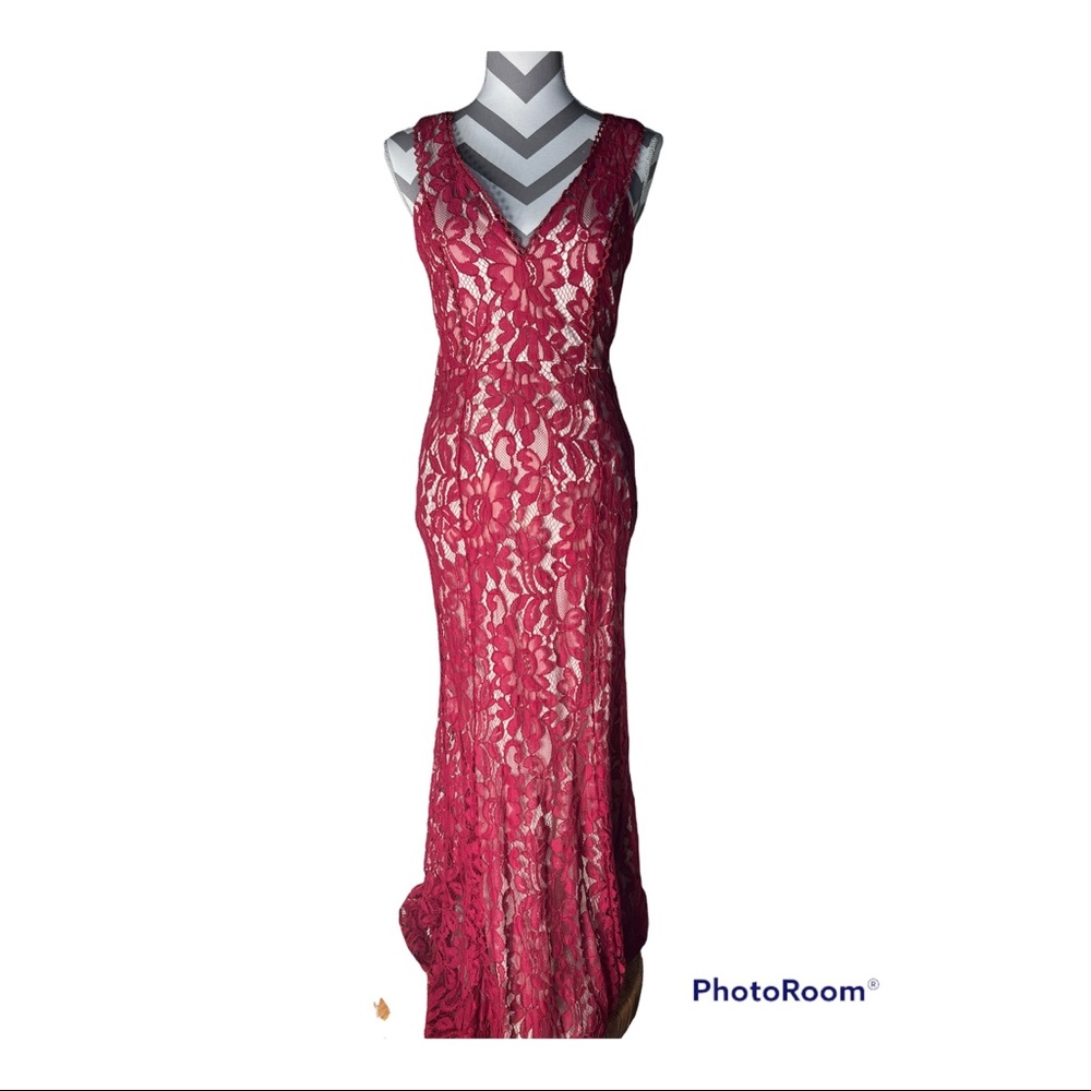 Beautiful Maroon Dress